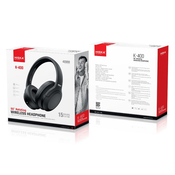 هدفون بلوتوثی هیسکا مدل K-400