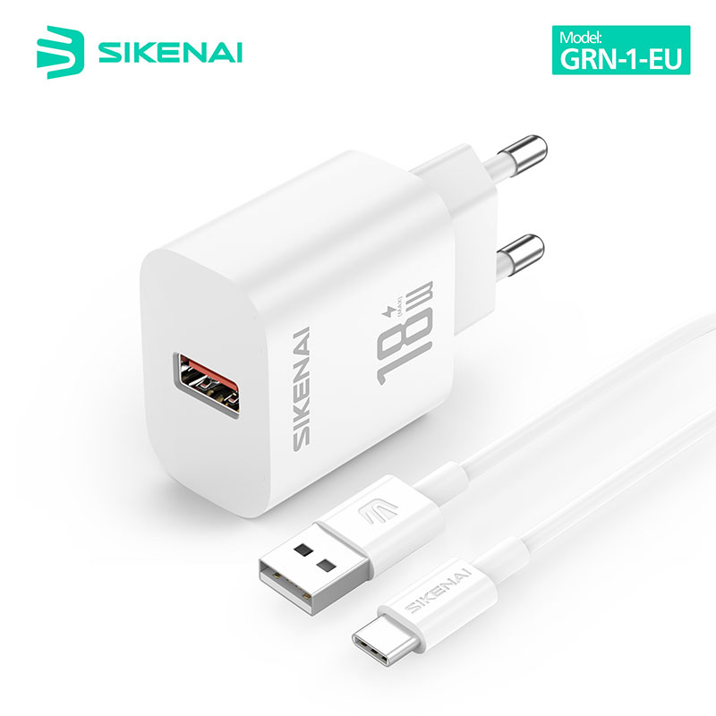شارژر سیکنای Sikenai GRN1T-EU-18W