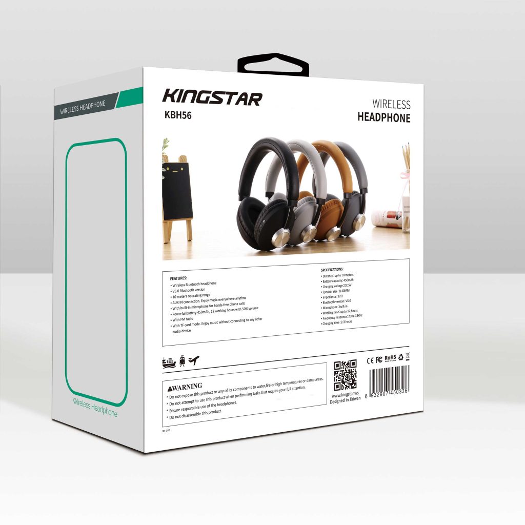 هدفون بی سیم کینگ استار مدل KBH56