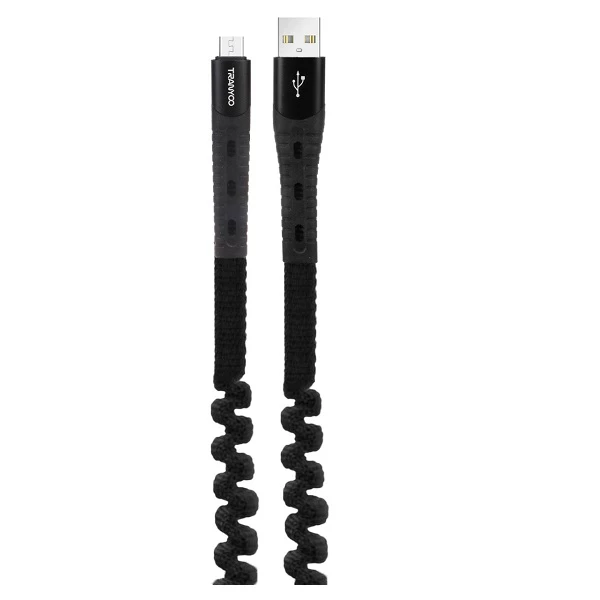 کابل تبدیل USB به MicroUsb ترانیو مدل T-X18V طول 1متر