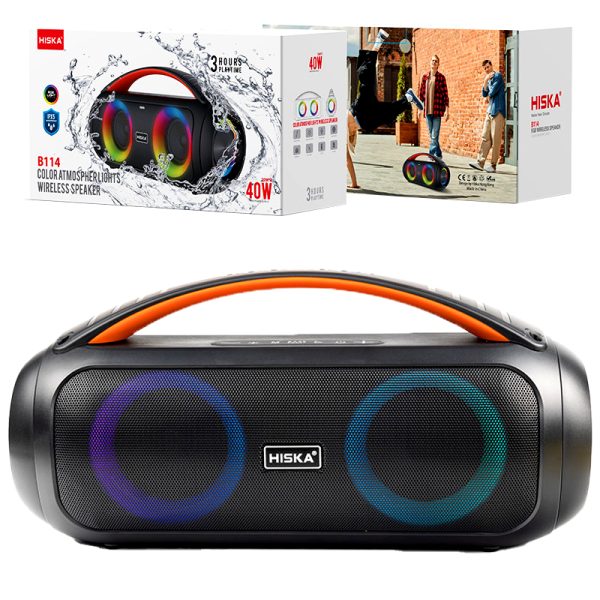 اسپیکر بلوتوثی قابل حمل هیسکا مدل B114