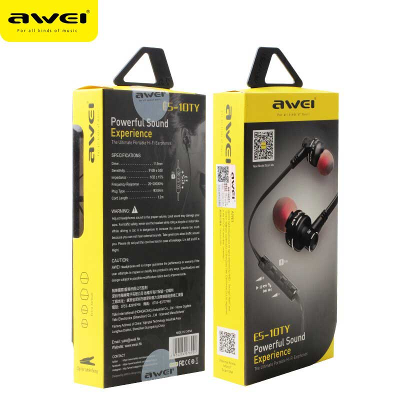 هندزفری سیمی آوی مدل ES-10TY