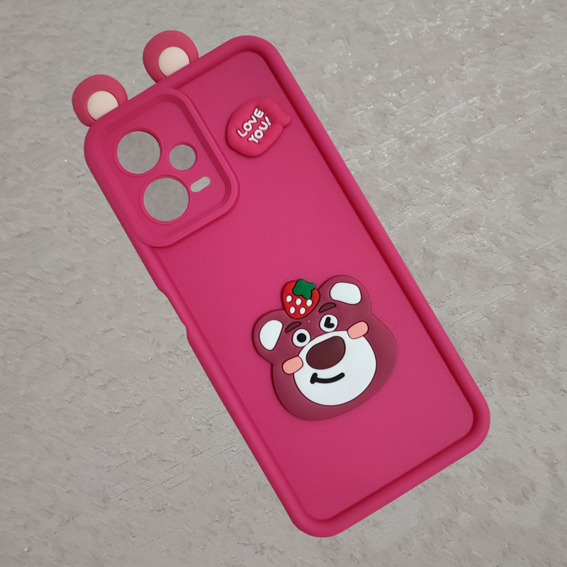 کاور مدل عروسکی برجسته مخصوص گوشی شیائومی Note 12 Pro Plus 5G