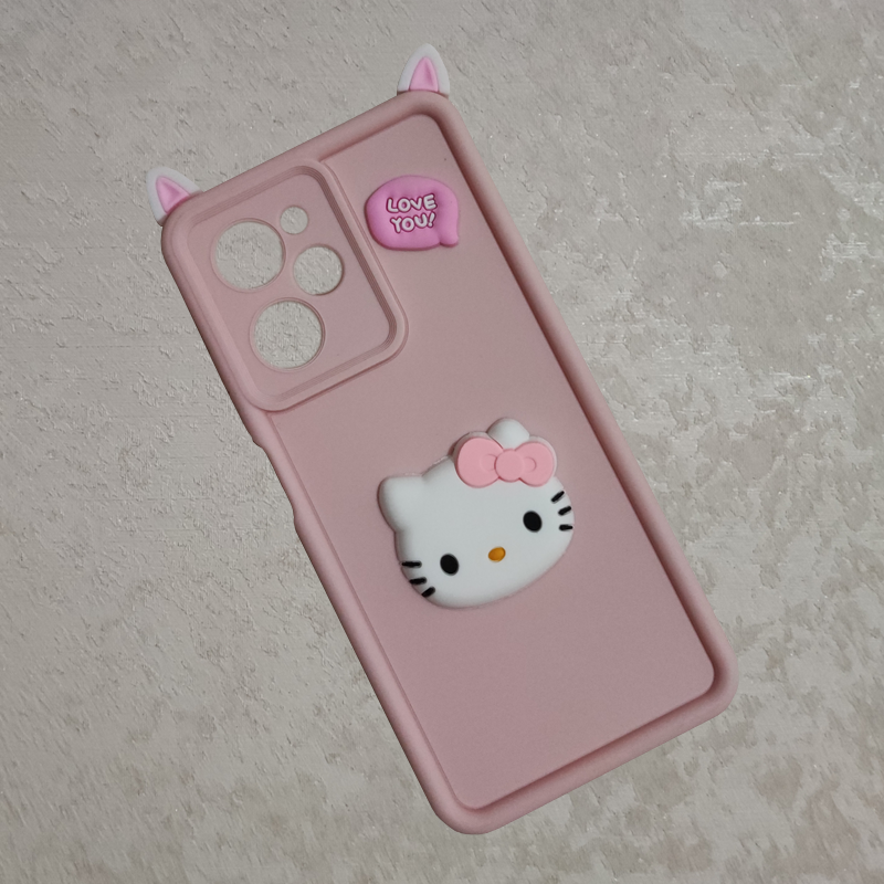 کاور مدل عروسکی برجسته مخصوص گوشی شیائومی Poco X5 Pro