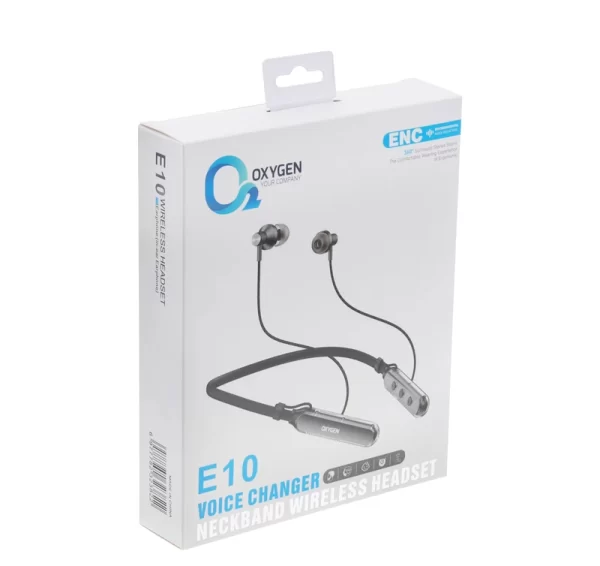 هندزفری گردنی بی سیم مدل اکسیژن مدل E10
