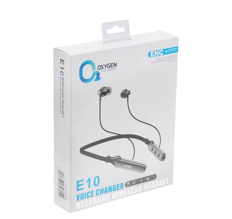 هندزفری گردنی بی سیم مدل اکسیژن مدل E10