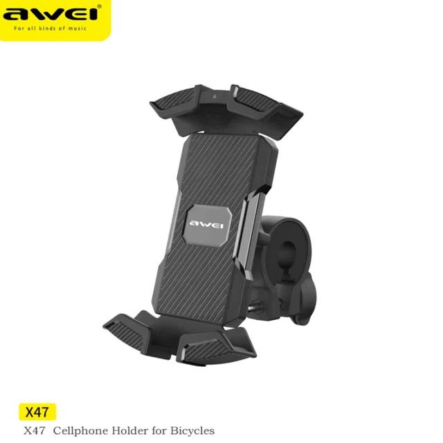 پایه نگهدارنده گوشی مخصوص موتور و دوچرخه اوی Awei X47