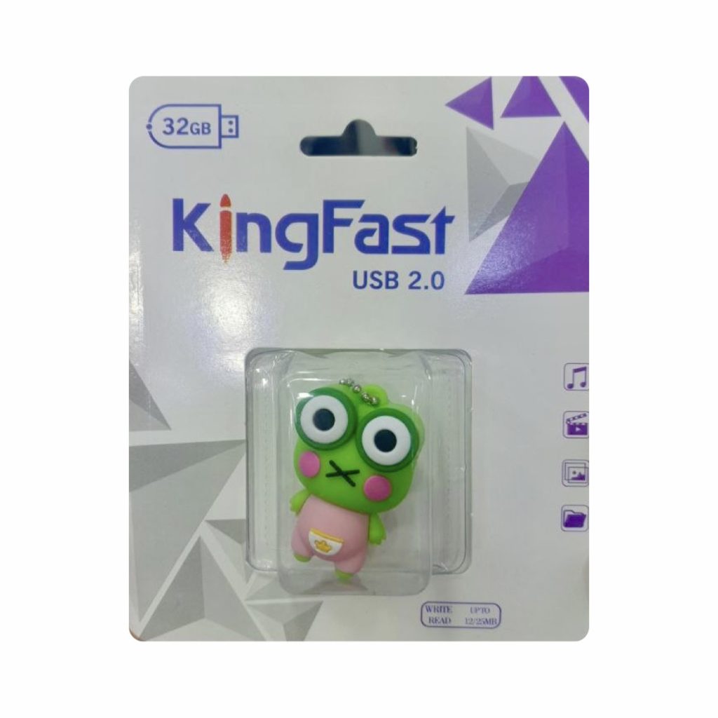 فلش کینگ فست طرح قورباغه ظرفیت 32 گیگابایت