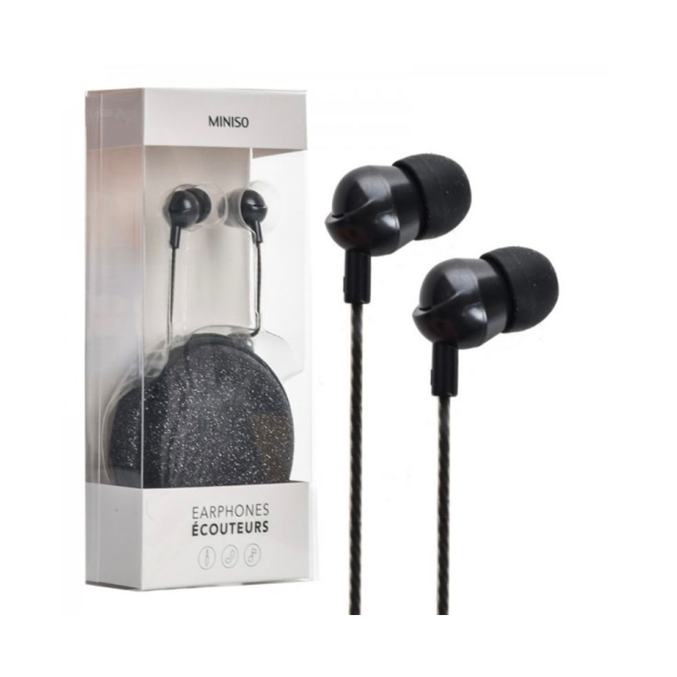 هندزفری سیمی مینیسو MINISO مدل H082 به همراه کیف