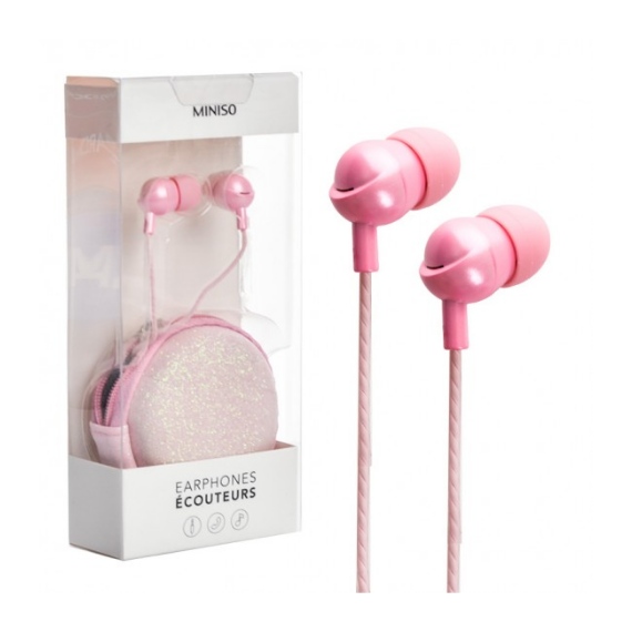 هندزفری سیمی مینیسو MINISO مدل H082 به همراه کیف