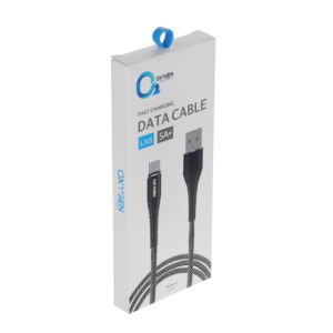 کابل شارژ USB به Type-C اکسیژن Oxygen LX6 1m