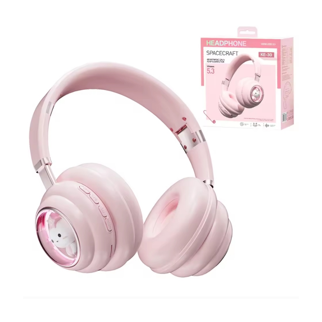 هدست بلوتوثی عروسکی مدل SPACECRAFT KE-30