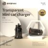 شارژر فندکی 30 وات سیکنای Sikenai CA-5