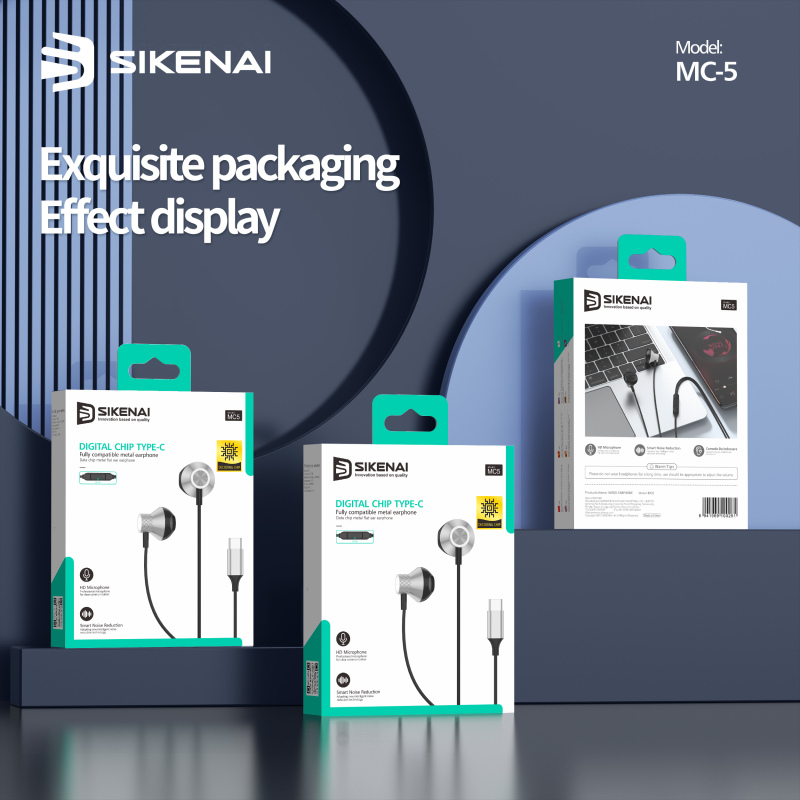 هندزفری سیکنای Sikenai MC5 Type-C