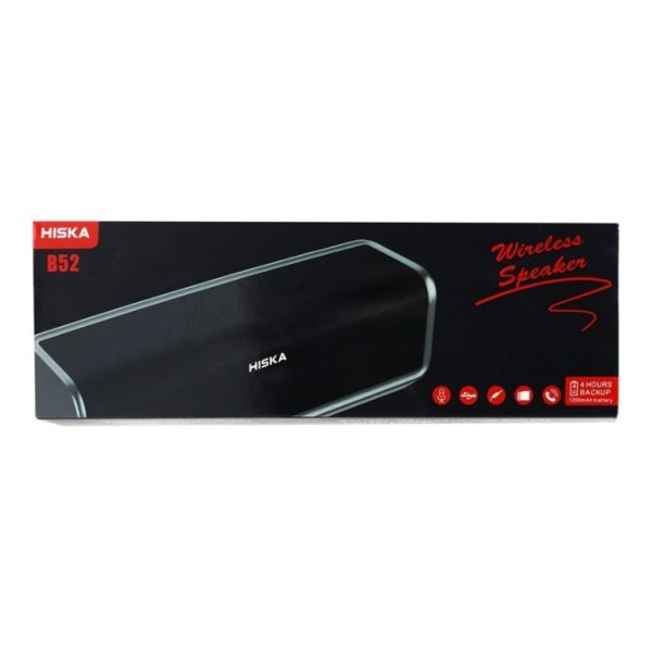 اسپیکر بلوتوثی قابل حمل هیسکا مدل Hiska B52