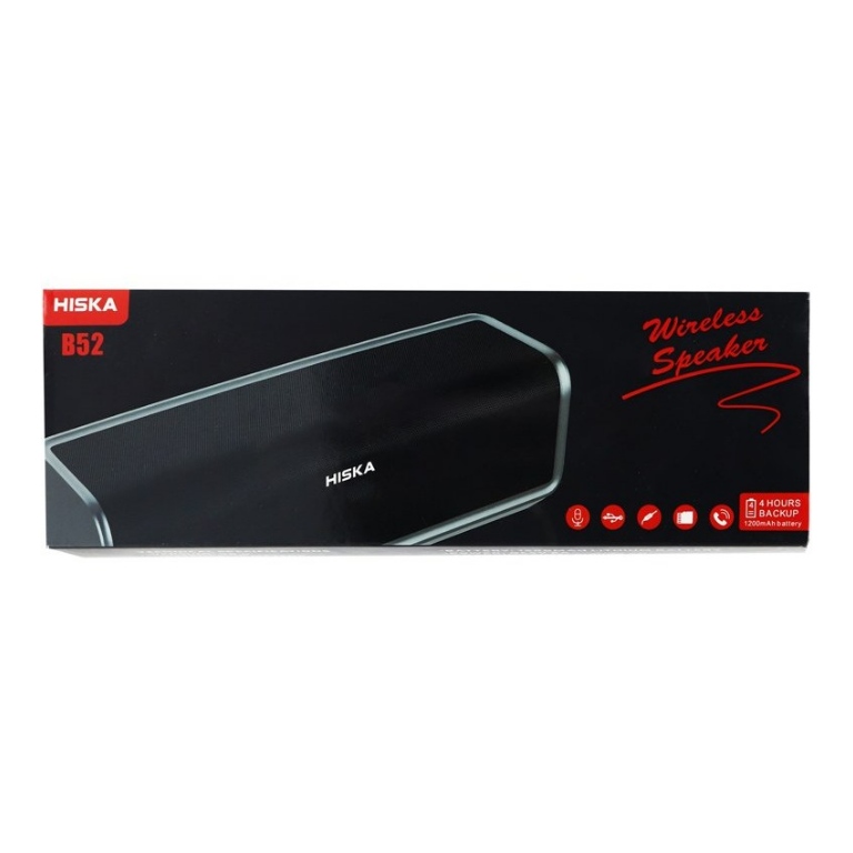 اسپیکر بلوتوثی قابل حمل هیسکا مدل Hiska B52