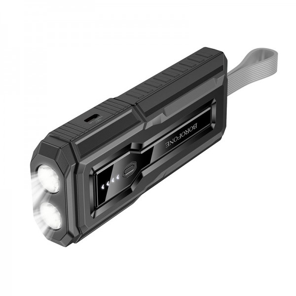 پاوربانک چراغ قوه دار بروفون مدل Borofone BJ54 ظرفیت 10000 میلیآمپرساعت