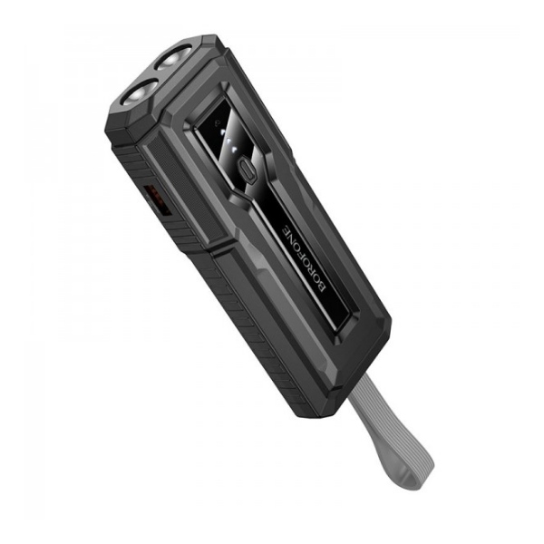 پاوربانک چراغ قوه دار بروفون مدل Borofone BJ54 ظرفیت 10000 میلیآمپرساعت