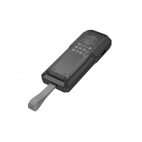 پاوربانک چراغ قوه دار بروفون مدل Borofone BJ54 ظرفیت 10000 میلیآمپرساعت