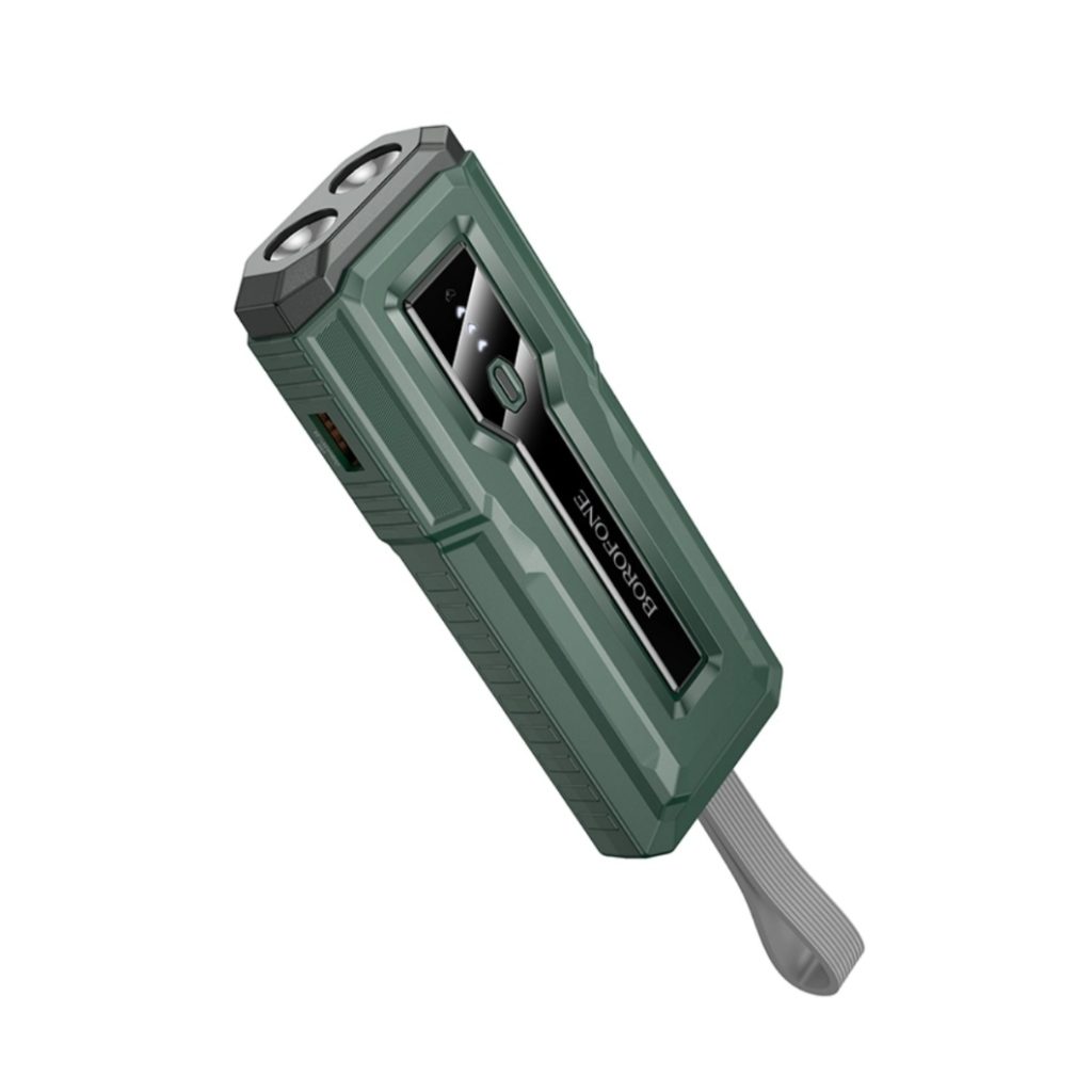 پاوربانک چراغ قوه دار بروفون مدل Borofone BJ54 ظرفیت 10000 میلیآمپرساعت