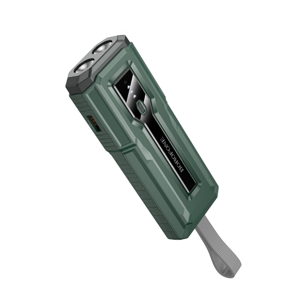 پاوربانک چراغ قوه دار بروفون مدل Borofone BJ54 ظرفیت 10000 میلیآمپرساعت