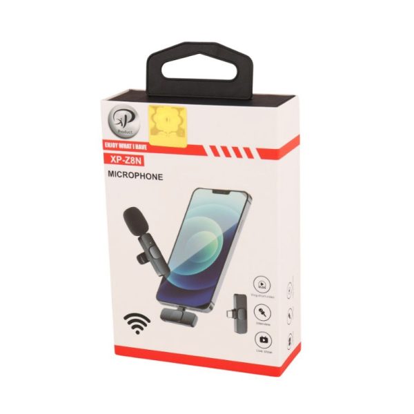 میکروفون یقهای مدل XP-Z8N (تایپ سی)