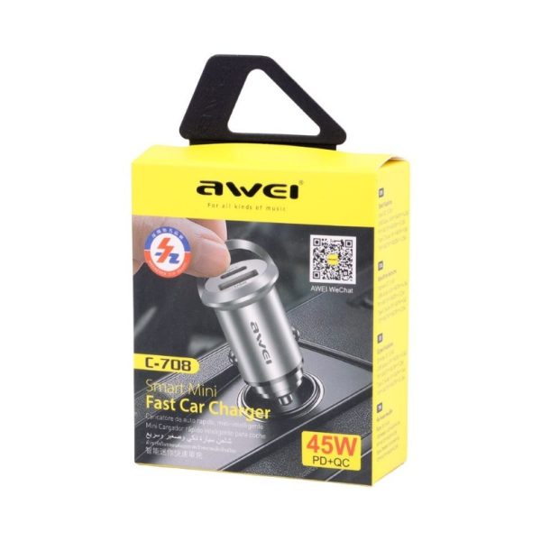 شارژر فندکی اوی مدل Awei C-708