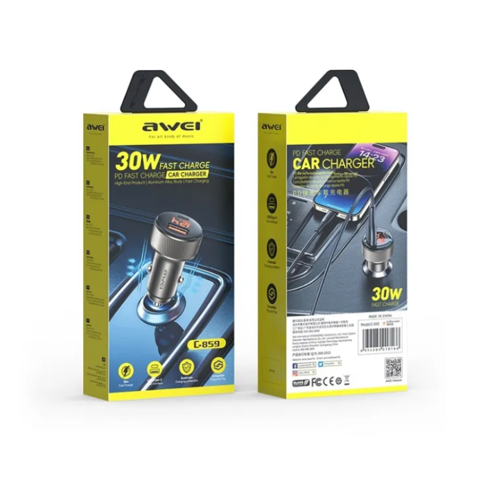 شارژر فندکی اوی مدل Awei C-859