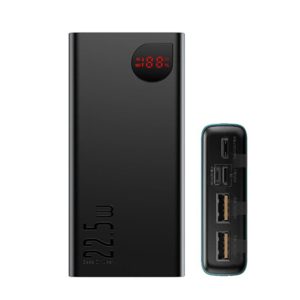 پاوربانک باسئوس مدل Baseus Adaman 22.5W ظرفیت 20000 میلی‌آمپرساعت