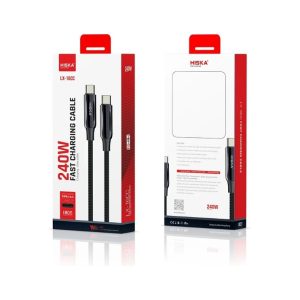 کابل Type-C به Type-C هیسکا مدل Hiska LX-16CC