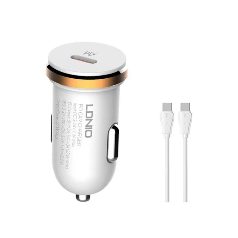 شارژر فندکی الدینیو مدل LDNIO C22Q