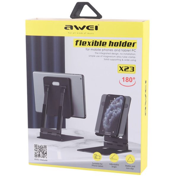 پایه نگهدارنده گوشی و تبلت اوی Awei X23