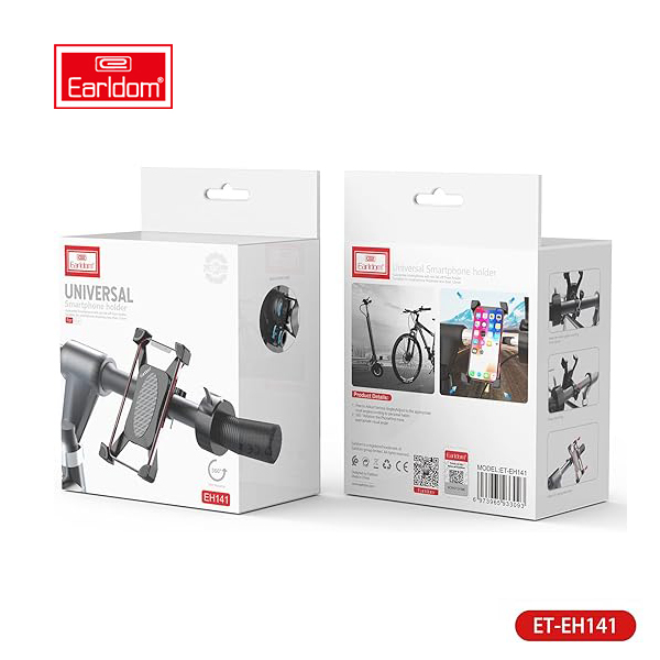 پایه نگهدارنده گوشی ارلدام مدل Earldom EH141 مناسب دوچرخه و موتور سیکلت