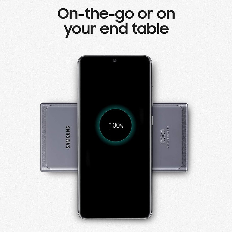 پاوربانک وایرلس سامسونگ مدل U1200 ظرفیت 10000 میلیآمپر ساعت