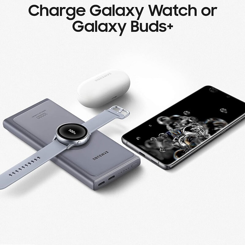 پاوربانک وایرلس سامسونگ مدل U1200 ظرفیت 10000 میلیآمپر ساعت