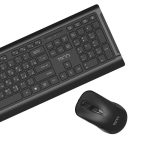 کیبورد و ماوس بی سیم تسکو مدل TKM 7023W با سوییچ ممبران، Full Size، حروف حک شده فارسی