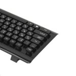 کیبورد تسکو مدل TK 8032 با سوییچ ممبران، Full Size، پایه‌های قابل تنظیم، حروف حک شده فارسی