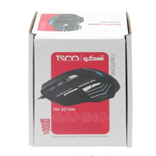 ماوس گیمینگ سیمی تسکو مدل TSCO TM 2018N