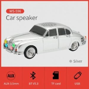 اسپیکر بلوتوثی قابل حمل وستر مدل WS-596 طرح ماشین کلاسیک